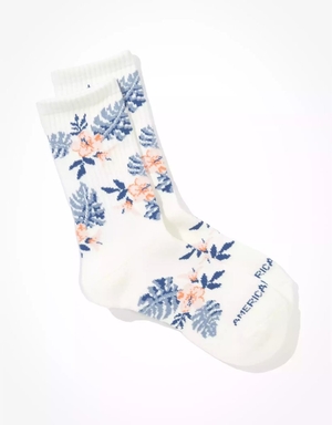 Chaussettes American Eagle AE Monstera Crew Blanche Homme | VEC-62027194